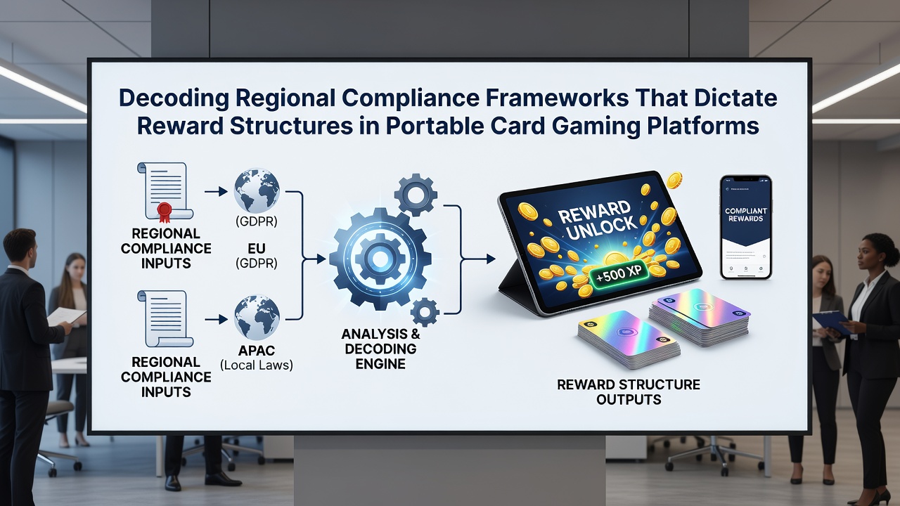 Detailed view of compliance dashboards used by card gaming platforms to monitor regional reward limits and reporting requirements